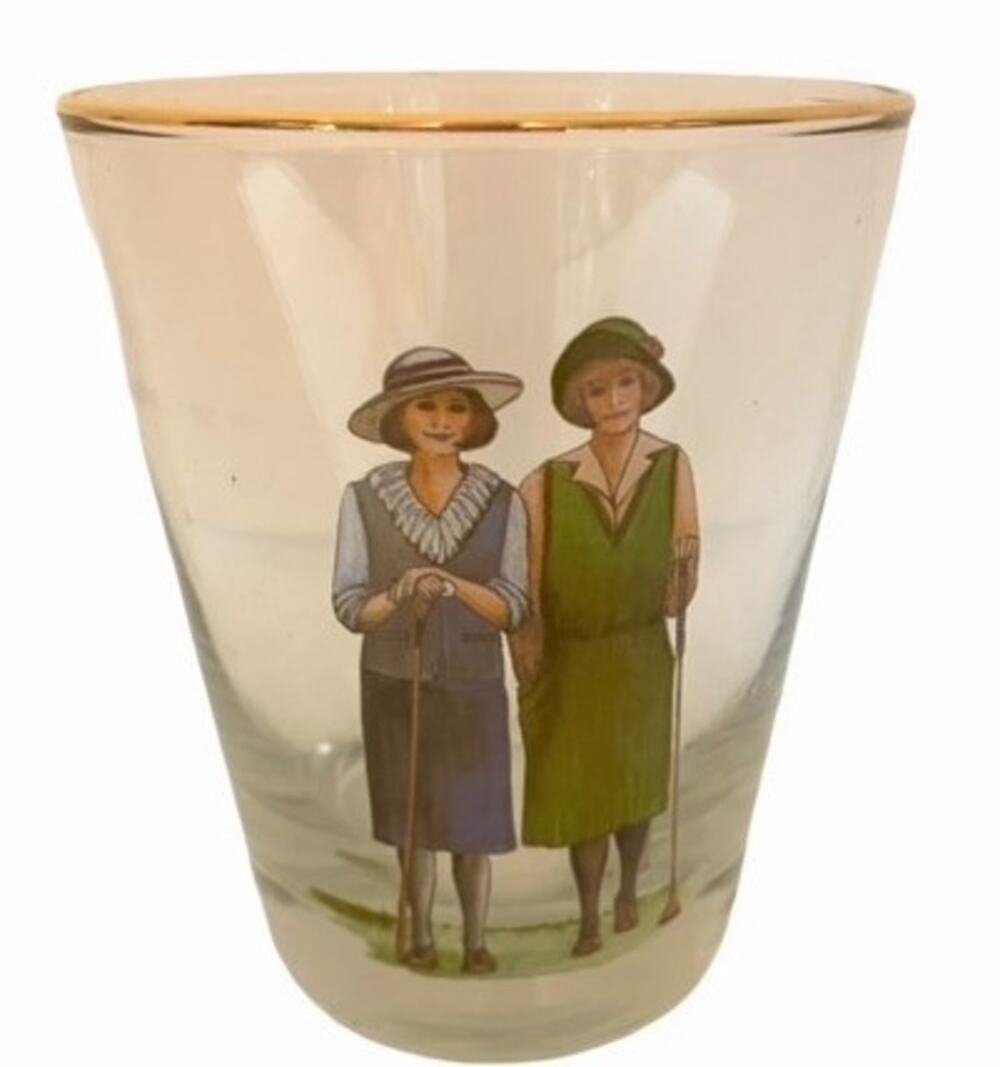 Vintage set of 4 tumblers EUC
